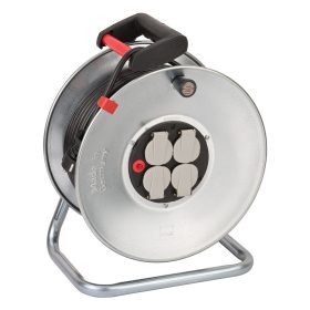   Brennenstuhl Garant SK kábeldob 290, 4x védő érintkező aljzat 230V/16A, 33m H07RN-F 3G2.5 fekete,