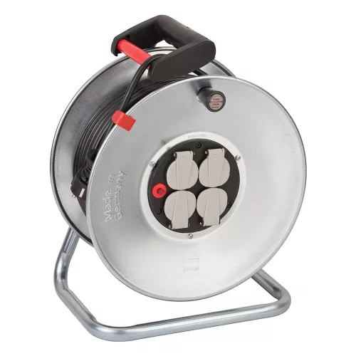 Brennenstuhl Garant SK kábeldob 290, 4x védő érintkező aljzat 230V/16A, 33m H07RN-F 3G2.5 fekete,