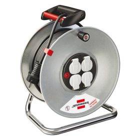   Brennenstuhl fémházas kábeldob fekete kábellel 3x1,5mm 25m