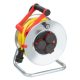 Brennenstuhl Garant SK 240 kábeldob, 3x védő érintkező aljzat 230V/16A, 25m AT-N07V3V3-F 3G1.5