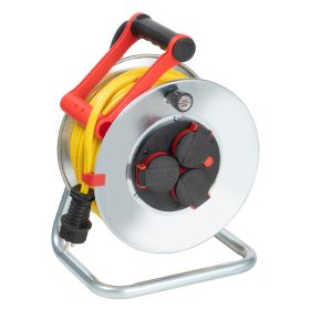   Brennenstuhl Garant SK 290 kábeldob, 3x védőcsatlakozó aljzat 230V/16A, 50m AT-N07V3V3-F 3G1.5