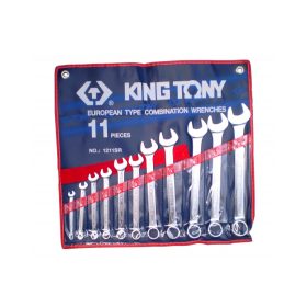   King Tony csillag-villáskulcs készlet 1/4-15/16" 11 részes (1211SR)