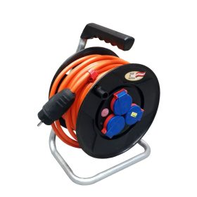   BAT ST260 műanyag kábeldob narancs kábellel IP44 3x1,5mm 50m