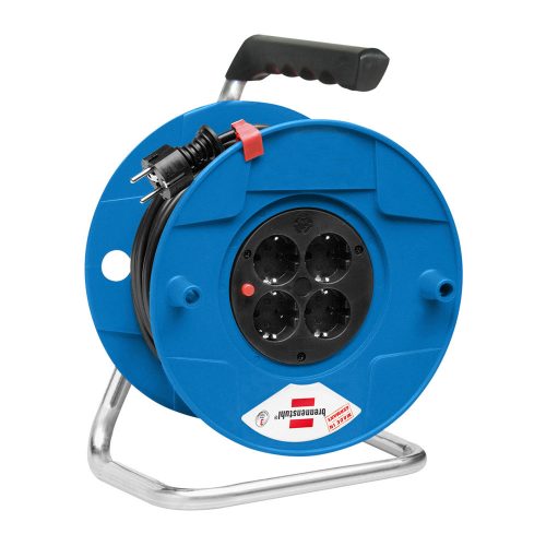 Brennenstuhl Garant ST 240, 4x védő érintkező aljzat 230V/16A, 25m H05VV-F 3G1.5 fekete, IP20