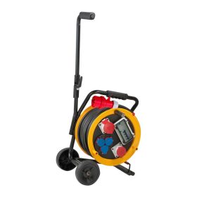   Brennenstuhl Brobusta ipari kábeldob IP44 szállítókocsival, 30m