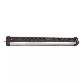   Brennenstuhl Premium-Alu-Line technikai elosztó 12 dugaljjal, 3m