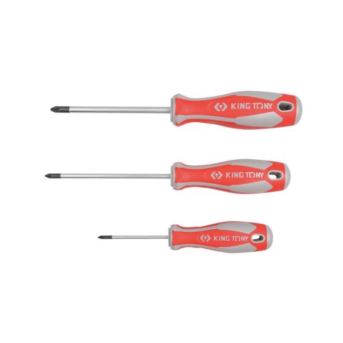 King Tony pozi csavarhúzó, PZ3x150mm, szár átm: 8,0mm (14280306)