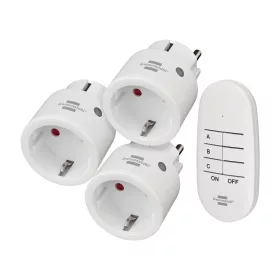   Brennenstuhl Comfort-Line Mini rádiós kapcsolókészlet 3x IP20
