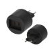 Brennenstuhl Travel Adapter USA => Euro 2,5A automata biztosítek