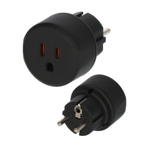 Brennenstuhl Utazó adapter USA, Japán => EU védő érintkezés