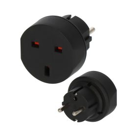 Brennenstuhl Utazó adapter GB => védő érintkezés