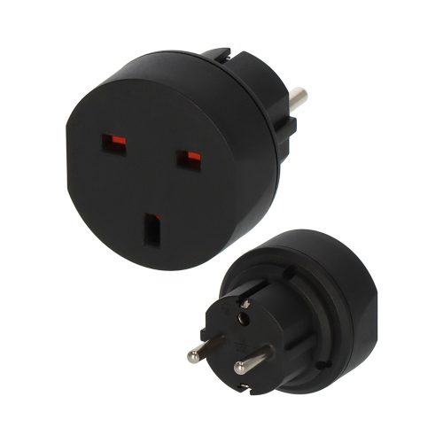 Brennenstuhl Utazó adapter GB => védő érintkezés