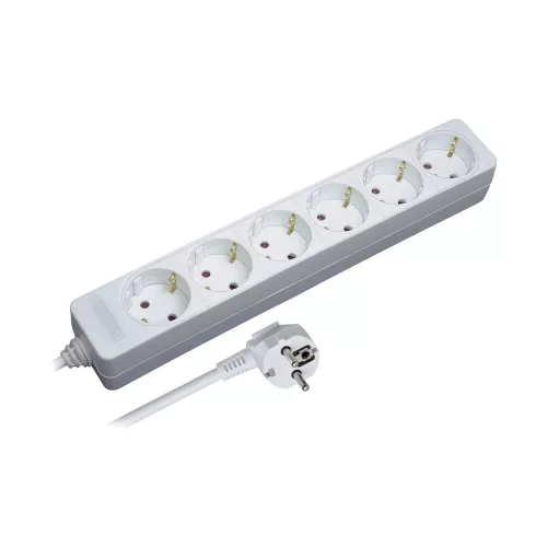 Brennenstuhl 6-os aljzat fehér 1,4 m H05VV-F 3G1,5 H05VV-F 3G1,5