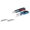 Bosch Professional vágókés + összecsukható vágókés készlet