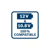 Bosch akkumulátor csomag GBA 12V 2x3,0Ah+GAL