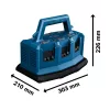 Bosch akkumulátor töltő GAL 18V6-80 6db 18V akkuhoz