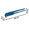 Bosch Szaniter sarokcsőfogó 90° 420mm