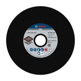   Bosch PRO Metal csiszolókorong, 125x26x20 mm, szemcseméret: G20, fémhez