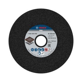   Bosch PRO Metal csiszolókorong, 125x26x20 mm, szemcseméret: G24, fémhez