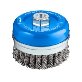   Bosch PRO Metal heavy fonott fazékkefe, 100x0,8 mm, M14 menetes, fémhez