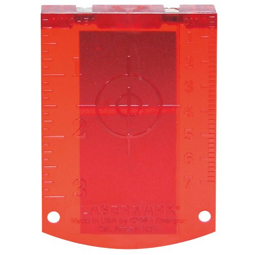 Bosch lézer céltábla (piros)