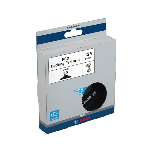 Bosch PRO alátéttányér / gumitányér, 125x8 mm, fúrógéphez