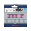 Bosch PRO Steel csiszolócsap készlet, 25x24,15x30,15x30,25x25,20x25mm, G60, 5 részes, fémhez