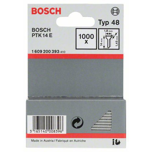 Bosch tűzőszeg Type 48 14mm 1000db