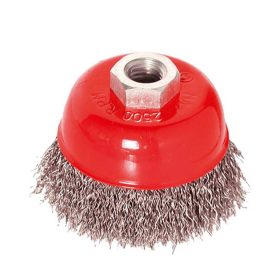   Extol Craft hullámos drótcsiszoló fazékkefe sarokcsiszolóhoz M14x2mm 75mm