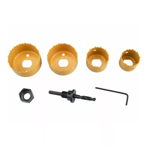 Extol Craft körkivágó készlet 4db, 32-54mm, HSS/Bi-metal