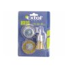 Extol Craft drótcsiszoló körkefe fazékkefe készlet; O 6mm-es csap, fúróba fogható, max. 4500 ford