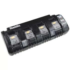   Makita akkumulátor töltő 4 portos DC18SF Li-ion LXT 14,4-18V
