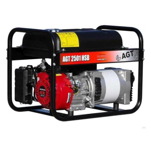 AGT 2501 HSB SE áramfejlesztő (HONDA GX160), 2,2 kVA
