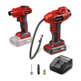   Einhell akkus pumpa és kompresszor szett CE-AP 18 és CE-CC 18 18V 1x2,0Ah