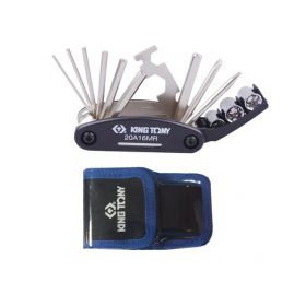   King Tony kihajtható készlet kerékpárhoz 11 részes (20A16MR)