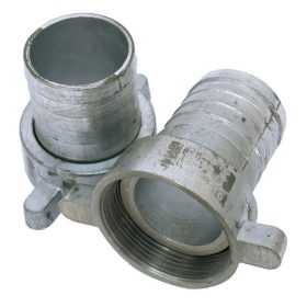   Fém tömítővég csatlakozó, rögzítő anyával, fém 2" - 2"; acél ötvözet, 8895101 szivattyúhoz