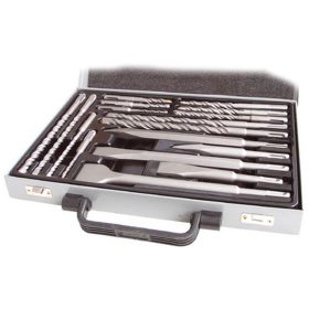   Extol Craft SDS-Plus betonfúró és véső készlet 17 részes 5-260mm