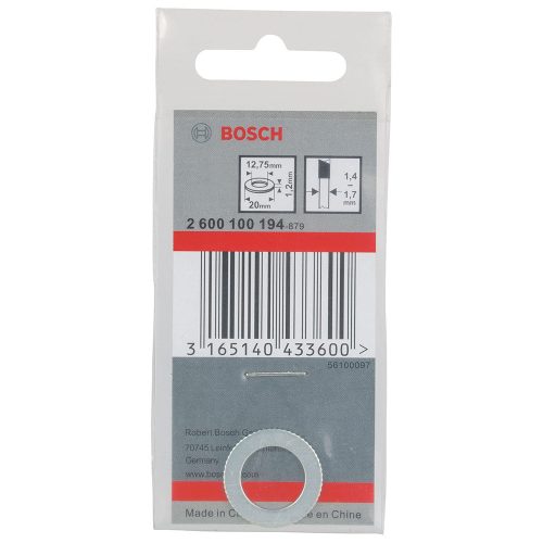 Bosch PRO szűkítőgyűrű körfűrészlaphoz, 20x1,2x12,75 mm, 20-ról 12,75-re