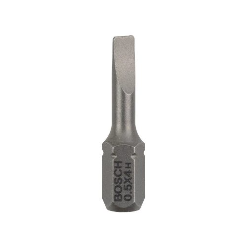 Bosch Egyenes hornyú extra kemény bitfej S0,5 x 4,0 x 25 mm - 3 db/cs