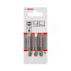 Bosch Egyenes hornyú extra kemény bitfej S1,0 x 5,5 x 49 mm - 3 db/cs