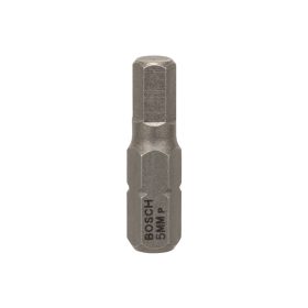   Bosch Hatszögletű extra kemény bitfej HEX5 x 25 mm - 3 db/cs