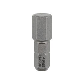   Bosch Hatszögletű extra kemény bitfej HEX8 x 25 mm - 3 db/cs