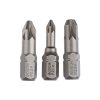 Bosch Pozidriv extra kemény bitfej PZ1, PZ2, PZ3 x 25 mm, 3 részes