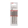 Bosch extra kemény bitfej PH2, PZ2, T25 x 89 mm, 3 részes
