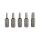 Bosch Torx extra kemény bitfej T10, T15, T20, T30 x 25 mm - 5 db/cs