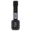 Bosch PRO Torx ütvecsavarozó fej, T25, 25 mm, 25 db tiktak dobozban