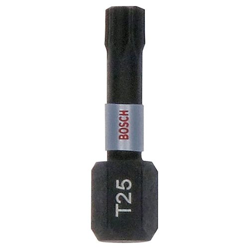 Bosch PRO Torx ütvecsavarozó fej, T25, 25 mm, 25 db tiktak dobozban