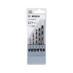   Bosch HSS PointTeQ DIN 338 fémfúrószár készlet 1/4" Bit befogással 2-6mm 5 részes