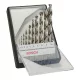 Bosch PRO HSS-G fémfúrószár készlet hengeres befogással 1-10mm 10 részes