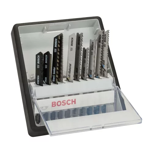 Bosch 10 részes dekopír fűrészlap készlet